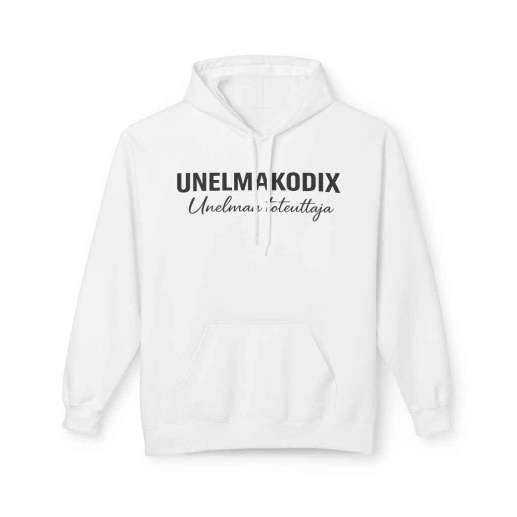 UNELMAKODIX Unisex Fleece Huppari - Unelman toteuttaja
