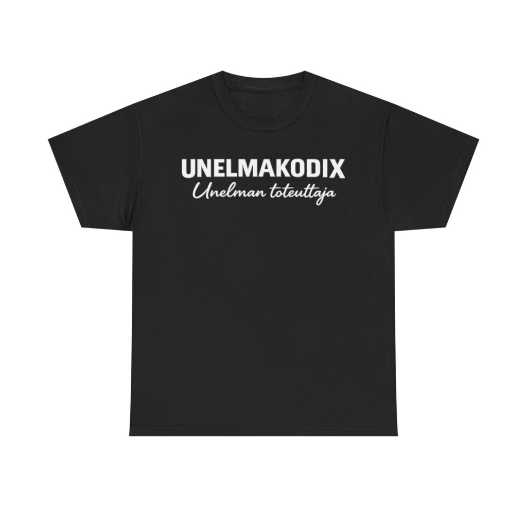 UNELMAKODIX Classic T-paita – Unelman toteuttaja